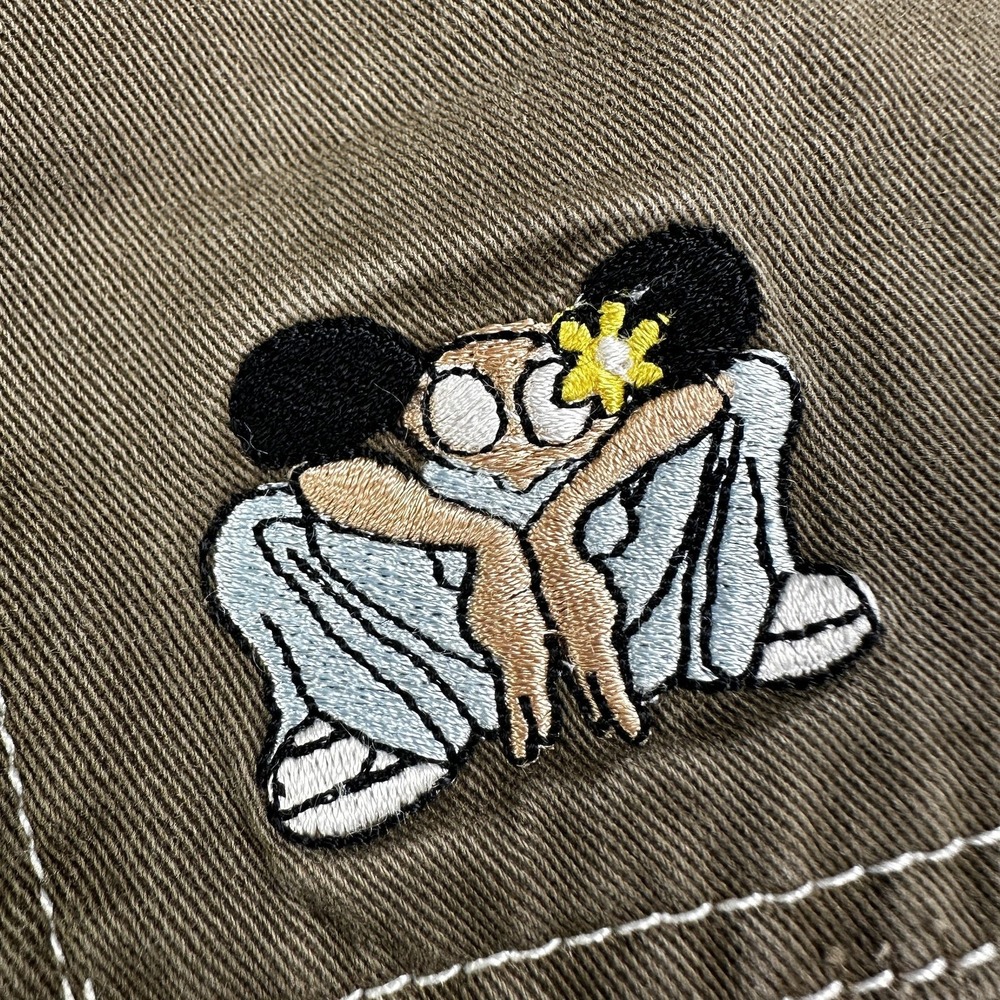 Vintage Y2K Buggirl Pants Womens Large 10-12 Brown Baggy Fit Joggers - Picture 2 of 16